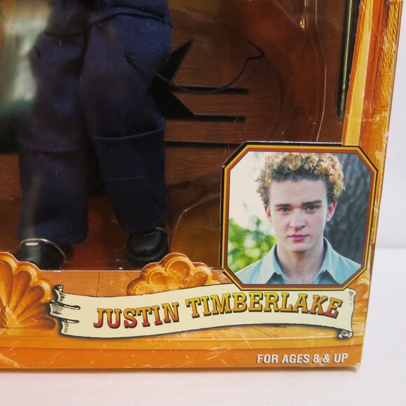 VINTAGE 2000 NSYNC Justin Timberlake Marionette Doll New In Box Living Toyz - Picture 6 of 13
